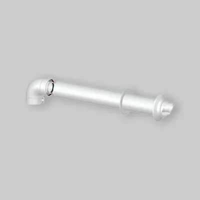 Kit Coassiale Per Scaldino Euroline Thermex Ø60/100 - Cm 75