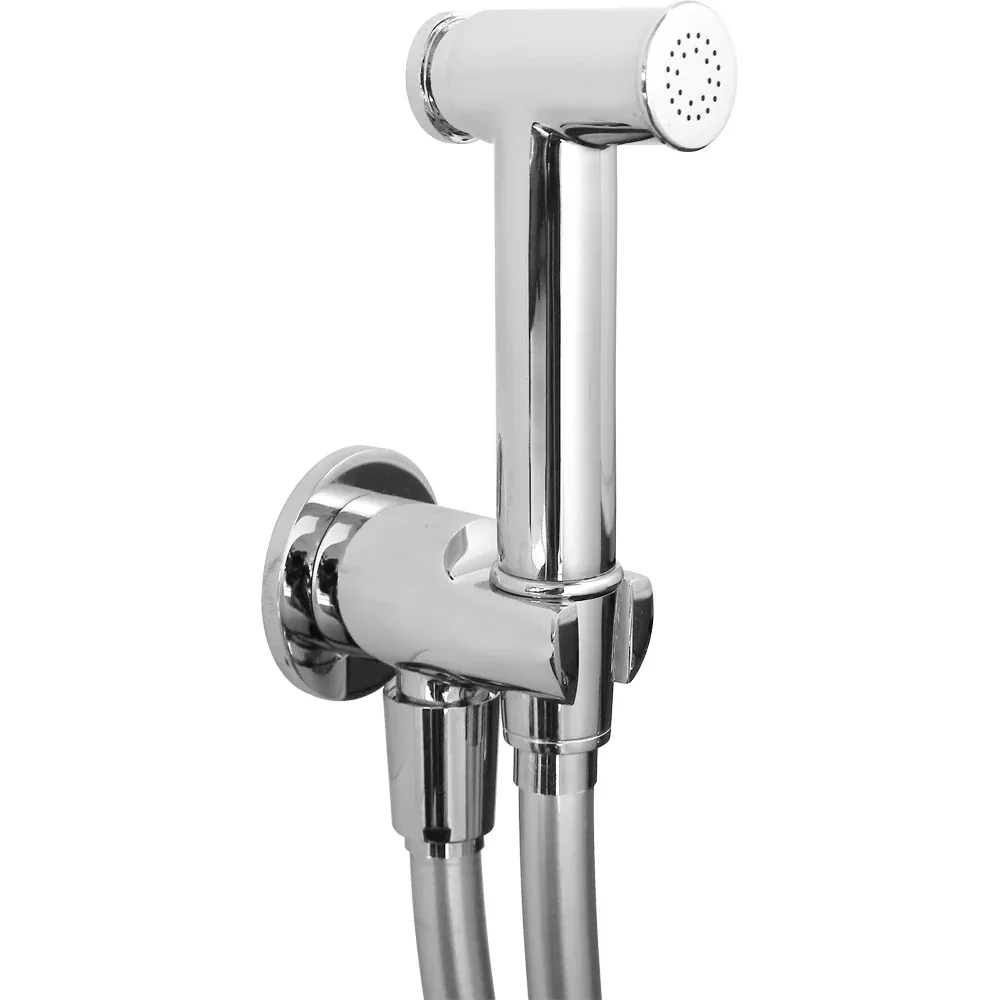 Kit Doccia Shut-Off "Saraby" Cromo - Doccetta Ottone