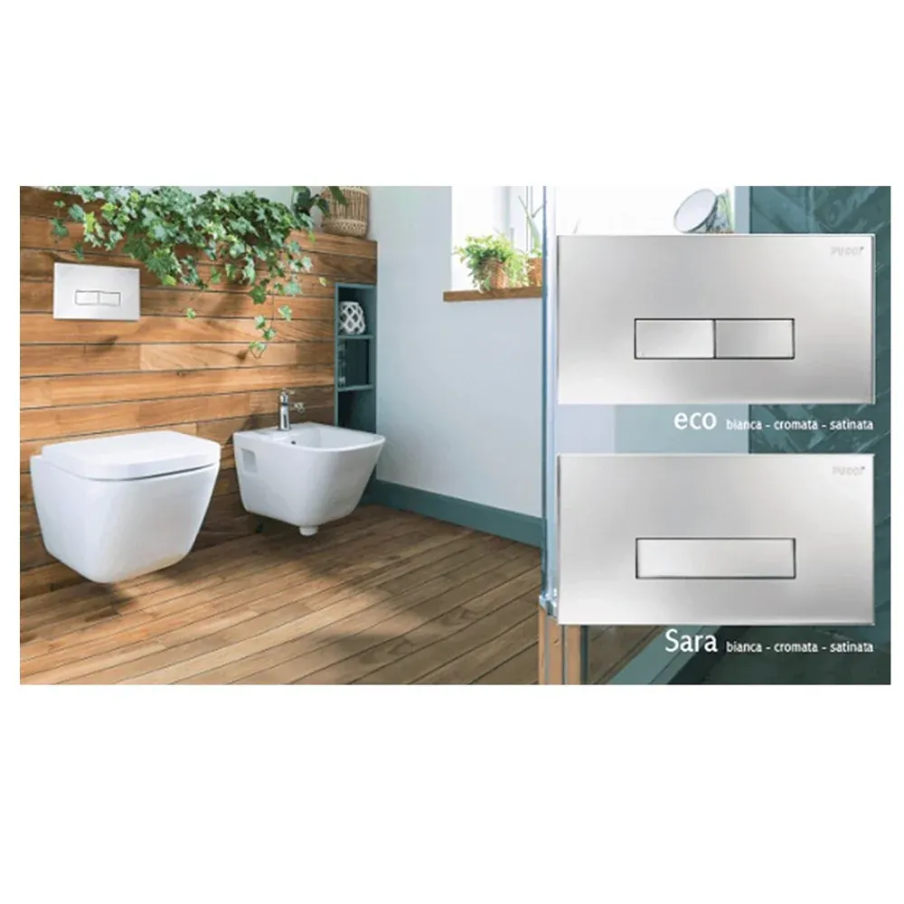 Kit Eco 310 Doppiotasto Bianca