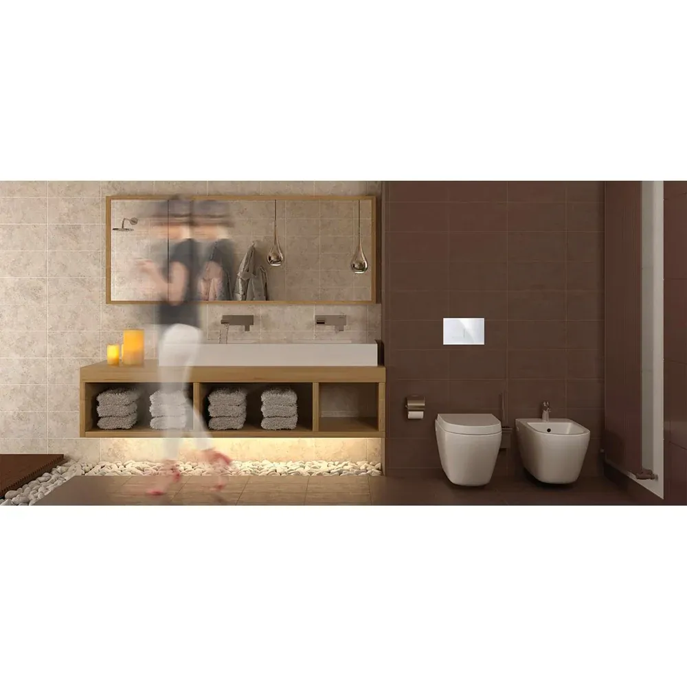 Kit Eco Rinnova Doppiotasto Cromata Mm 4.7