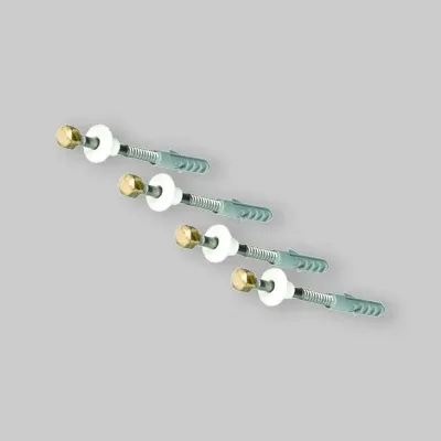 Kit Fissaggi Vaso/Bidet Bronzato 6 X 80