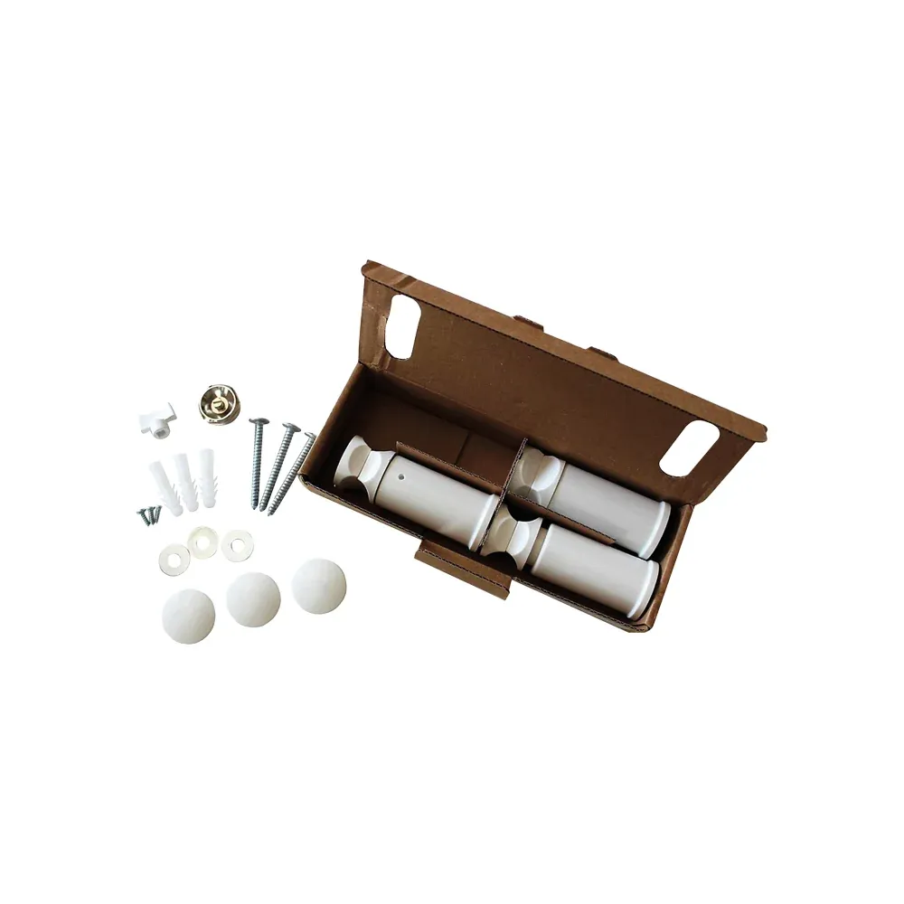 Kit Di Fissaggio Bianco Per Termoarredo "Sanremo" Diritto