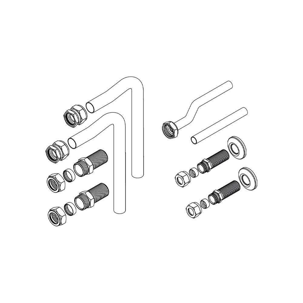 Kit Idraulico Tubi E Raccordi Per Riscaldamento E Acs Vaillant Pro - Plus - Exclusive