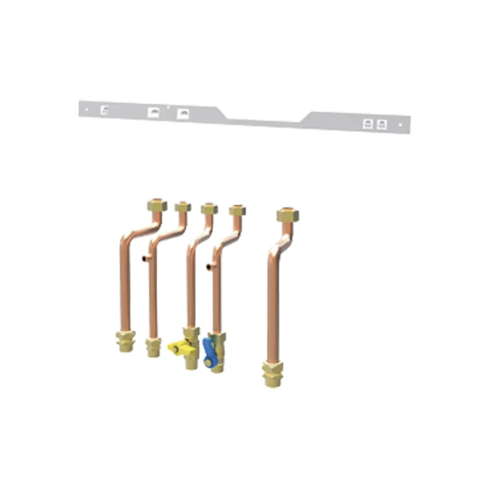 Kit Di Installazione Ad Incasso Per Caldaia Ferroli 5 Tubi + Staffa