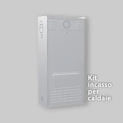 Kit Involucro Incasso Per Installazione Caldaia All'Esterno H.1115 X P.264,8 X L.540 Mm