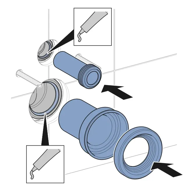 Kit Manicotti Di Allacciamento Ø 110