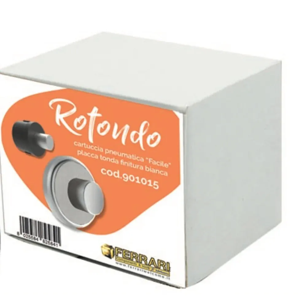 Kit Orbita Pneumatica Con Rosone Bianco -