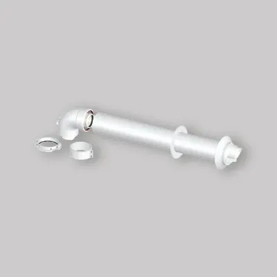 Kit Orizzontale Ø60/100 L.80Cm Per Caldaia Hermann Thema + Spazio*