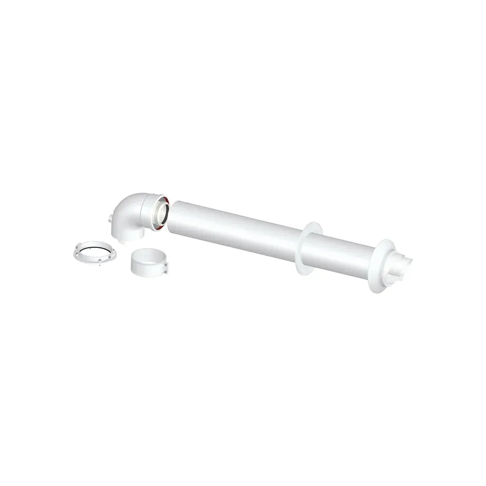 Kit Orizzontale Ø60/100 L.80Cm Per Caldaia Hermann Themis