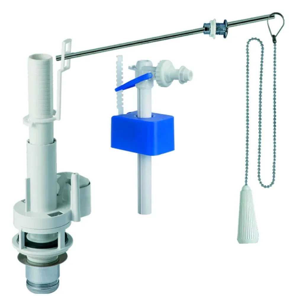 Kit Di Scarico Per Cassetta Alta Con Galleggiante 3/8"