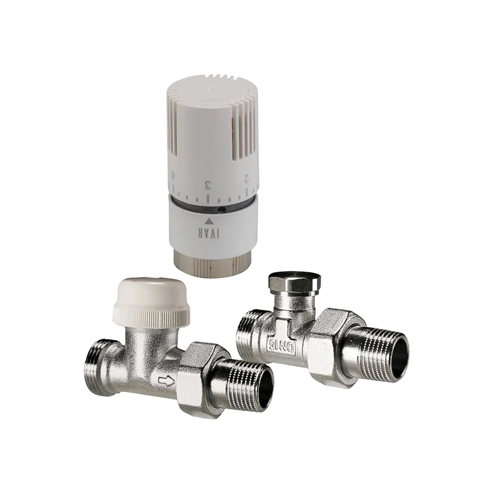 Kit Termostatico Diritto Standard Con Attacco Maschio Ivar T1500 - Eurok X 1/2" M O-Ring