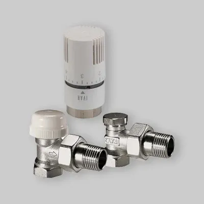 Kit Termostatico Squadra Standard Con Attacco Femmina Ivar T1500 - 1/2" F X 1/2" M O-Ring