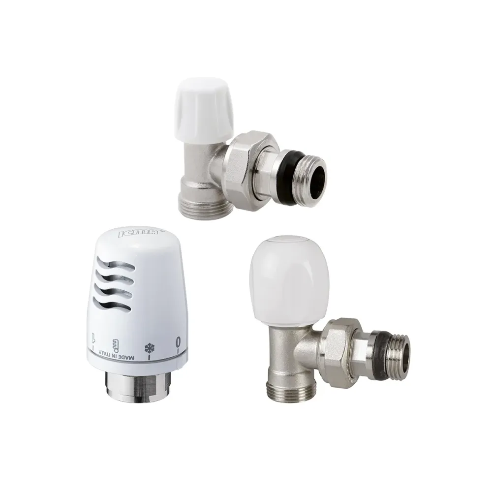 Kit Termostatico Squadra Tulipano Icma 3/8"