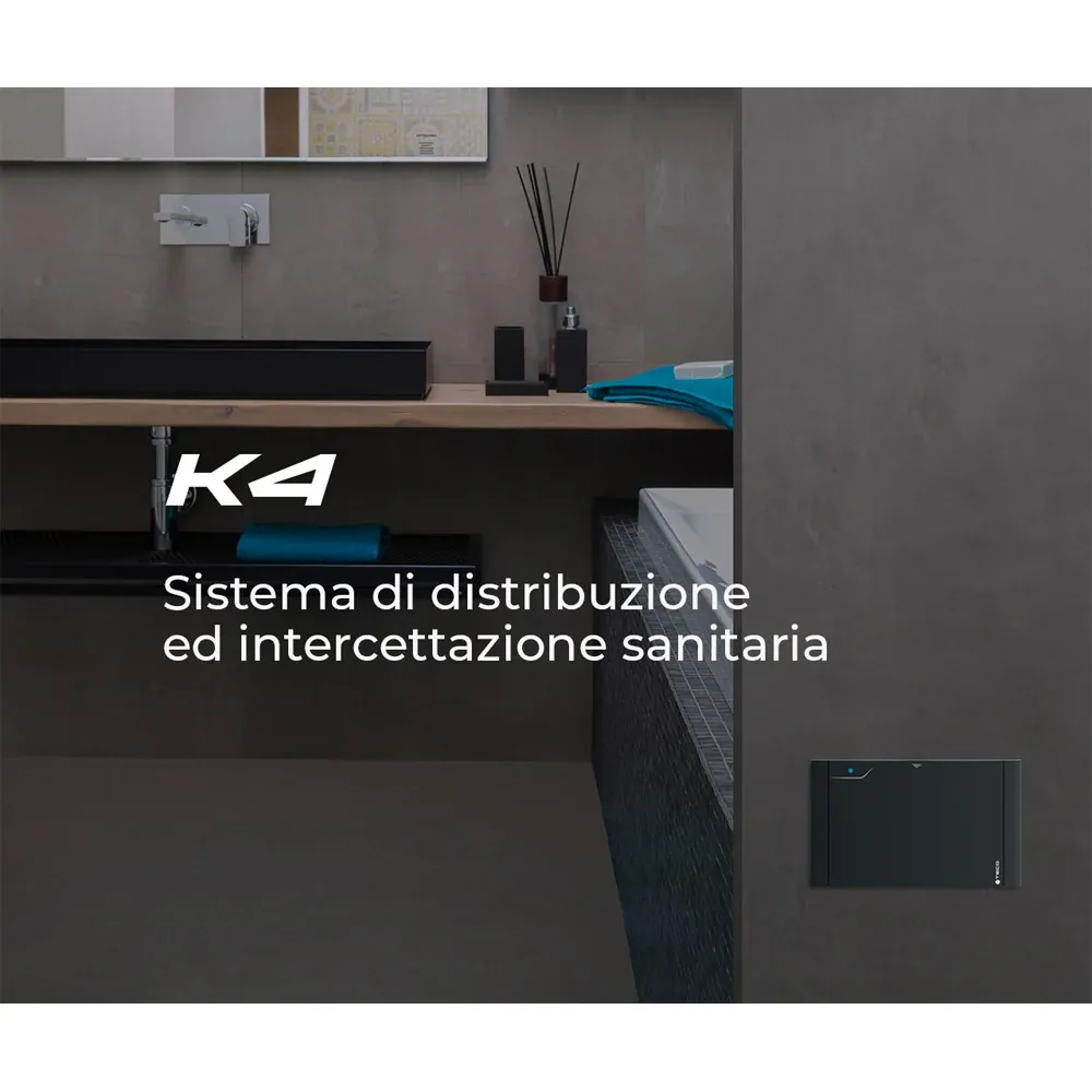 Kit Valvola Acqua E Cassetta Mod. K4.1 Teco Fastec 1/2"