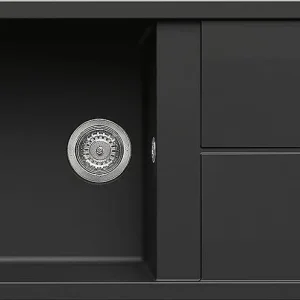 Lavello ELLECCI UNICO 480 - nero