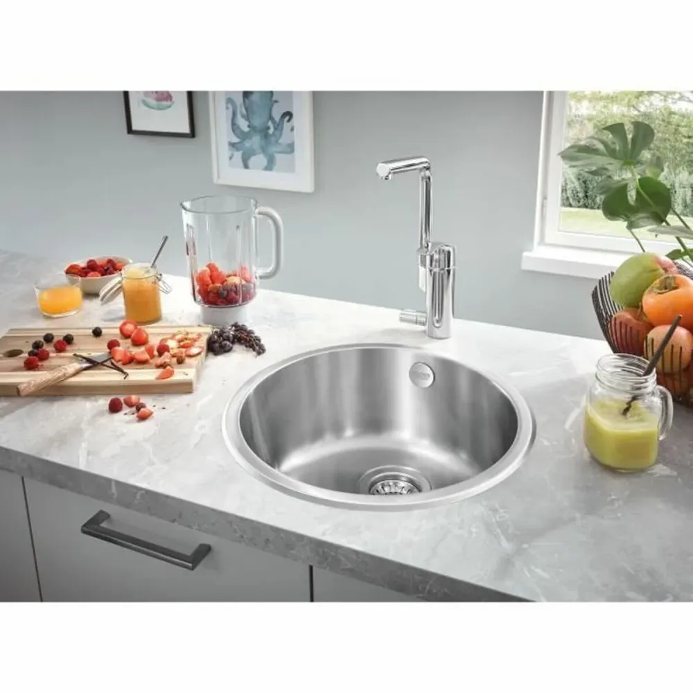 Lavello Una Vasca Grohe K200 Grigio