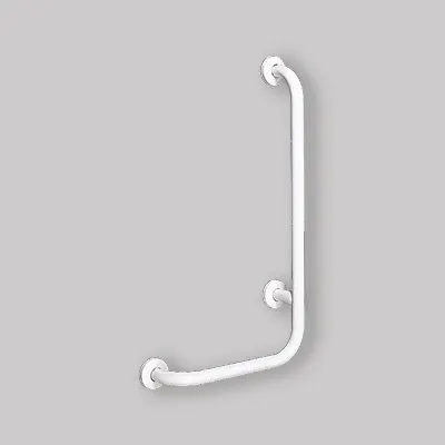 Maniglione Con Montante Bianco 35X67 Destro