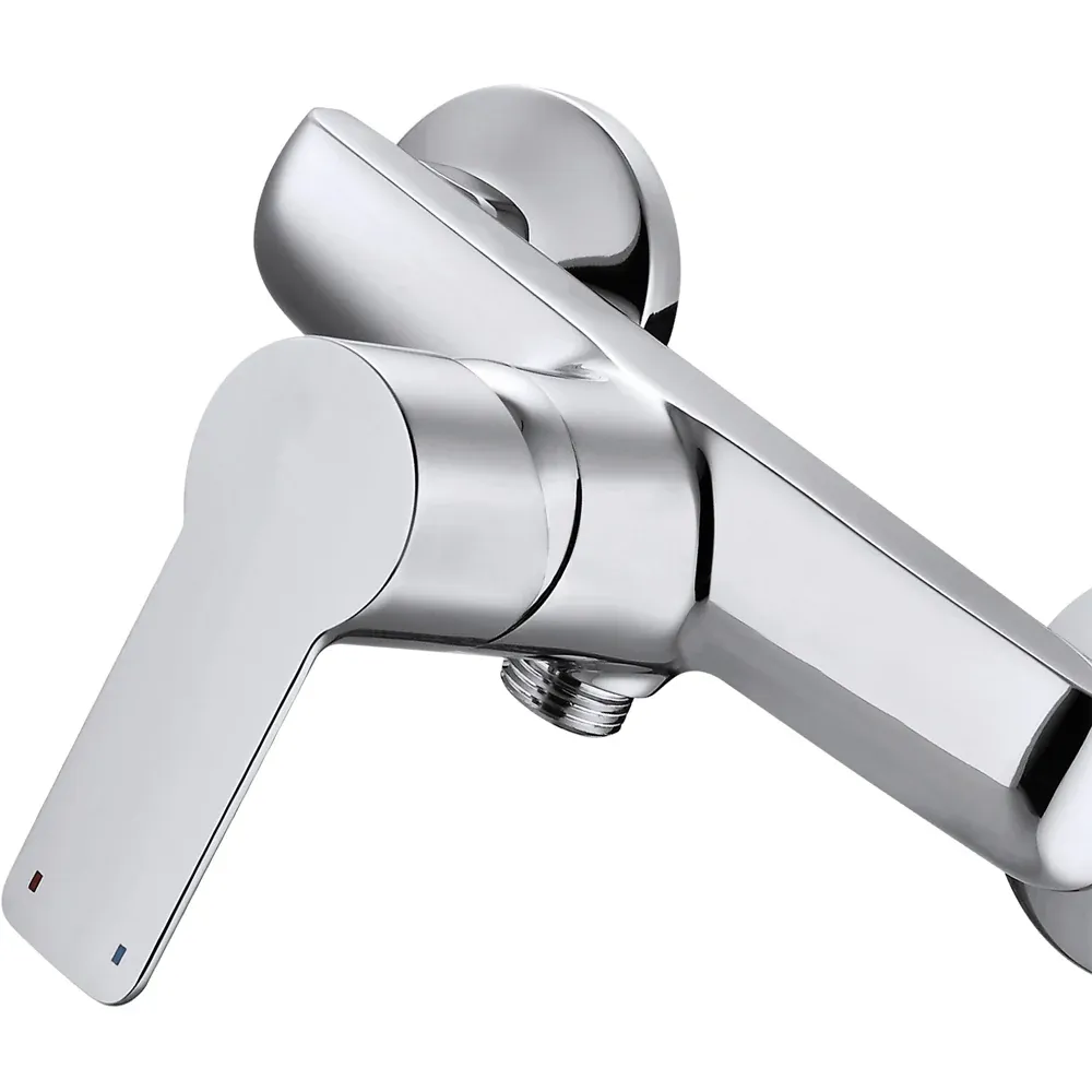 Miscelatore Doccia Esterno "Serie 3000" Cromo Ø35 Mm + Accessori Doccia