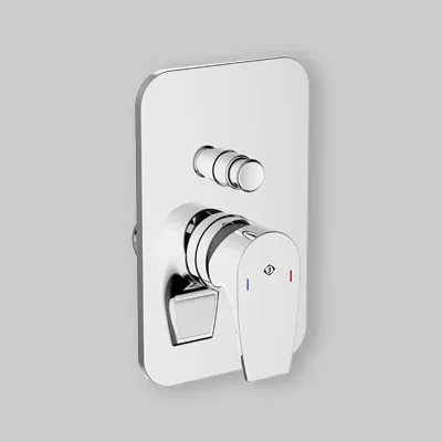 Miscelatore Doccia Incasso Con Deviatore Bing Completo - Cromo