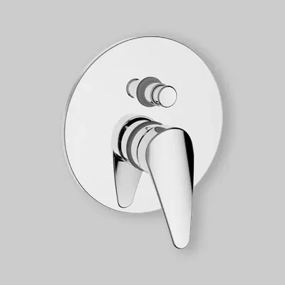 Miscelatore Incasso Doccia Con Deviatore T-One Completo - Cromo