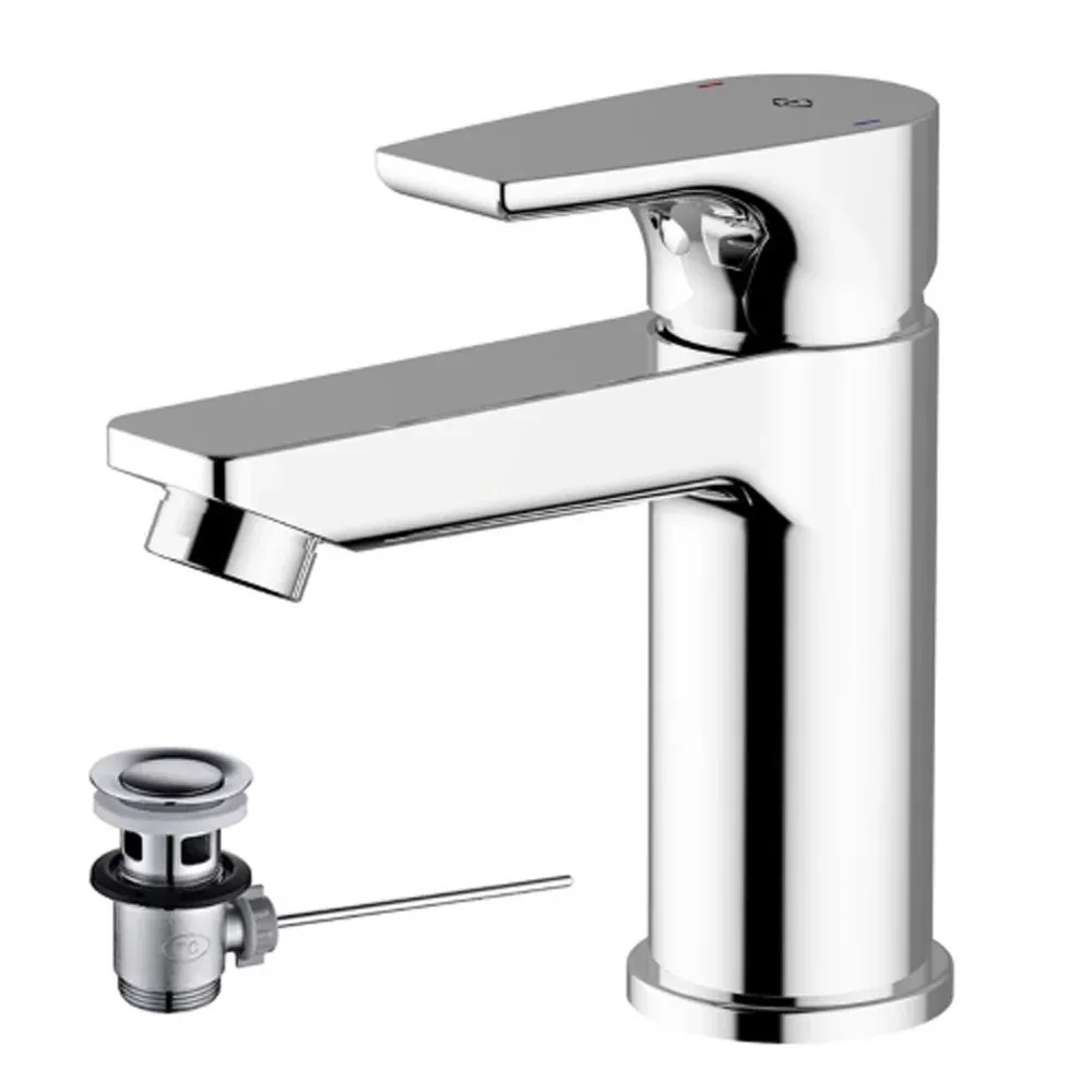 Miscelatore Lavabo Bing C/Scarico Aut. 1"1/4 - Cromo