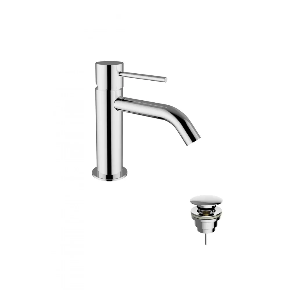 Miscelatore Lavabo Jabil 25 C/Scarico Click Clack - Cromo