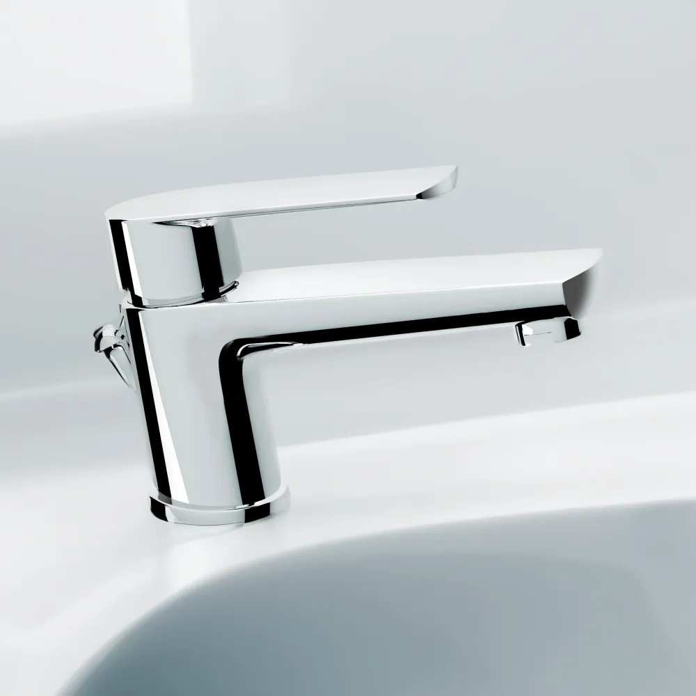 Miscelatore Lavabo 'Klint' Inclinato Cromo