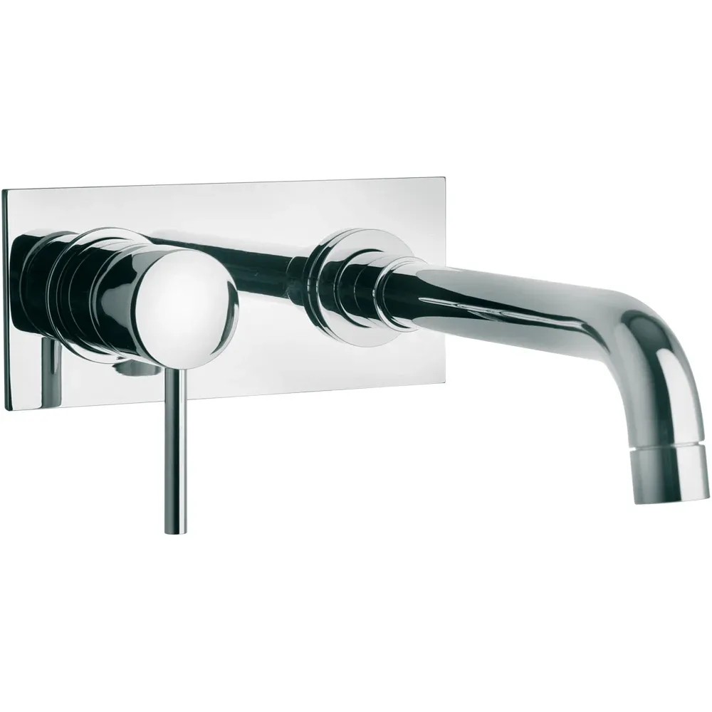 Miscelatore Lavabo 'New Disco' Muro Scarico 1"1/4 Bocca Cm 20