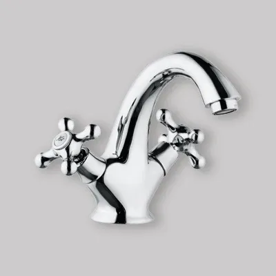 Miscelatore Monoforo Lavabo Lusso Rome Cromo