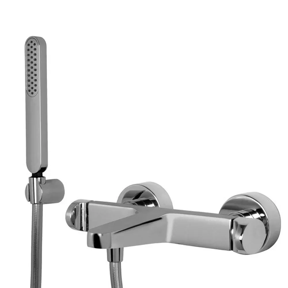 Miscelatore Vasca Esterno "Next" Cromo + Set Doccia