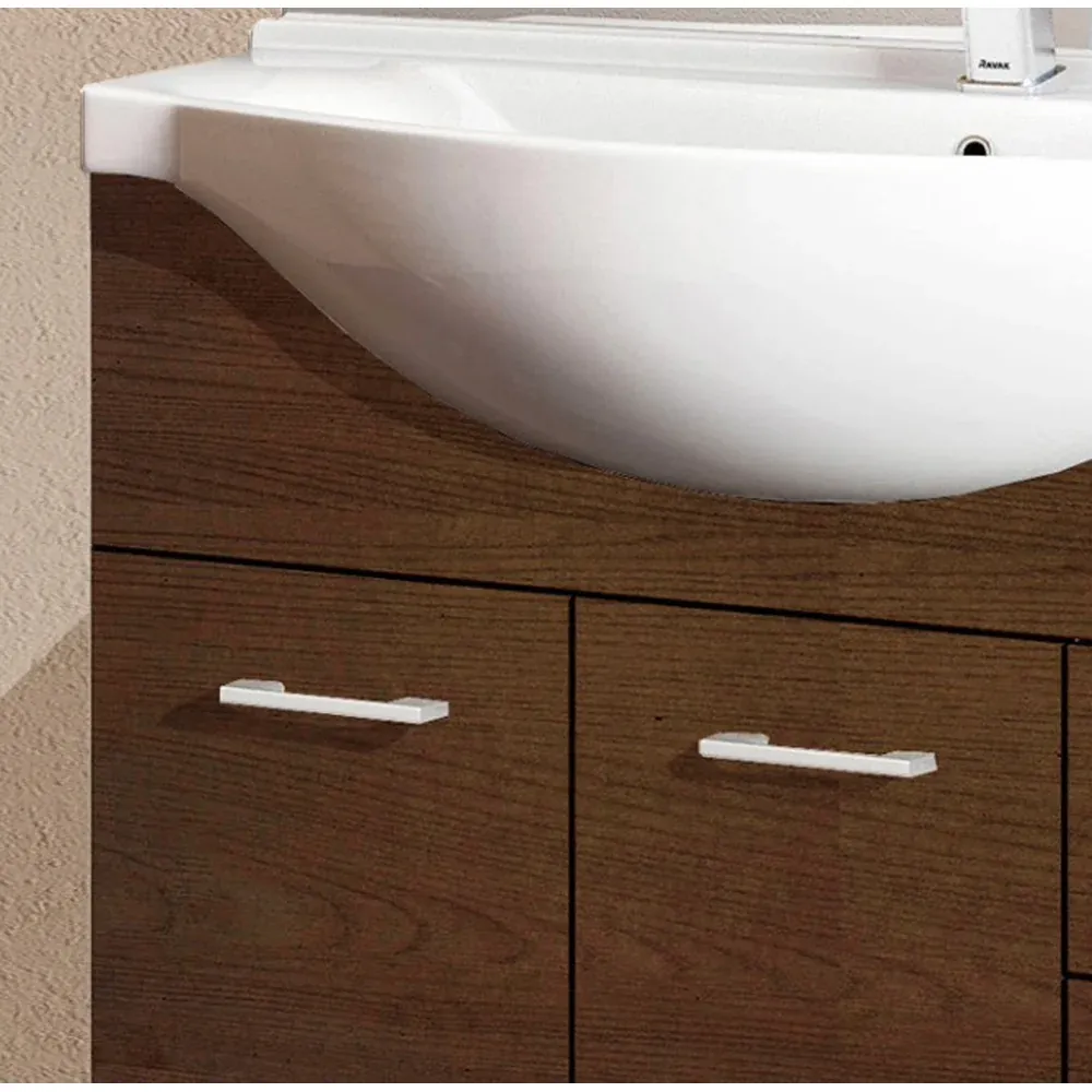 Mobile Da Bagno Gaia 85 Specchiera Con Pensile 81 Cm