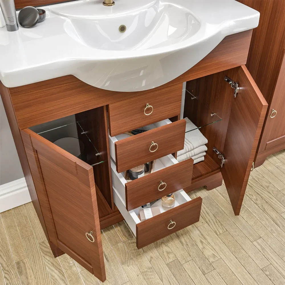 Mobile Da Bagno Vittoria Arte Povera Base 105 Cm