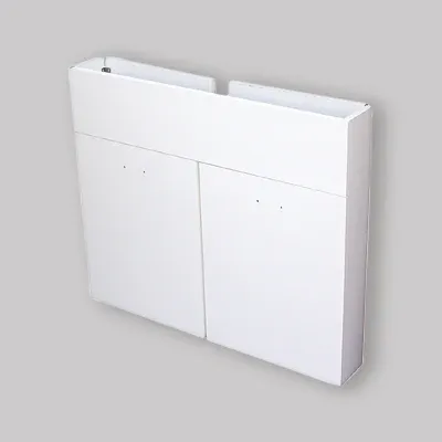 Mobile Sottolavello Bianco Per Lavello Inox Pieghevole 120 X 50 - 3 Ante