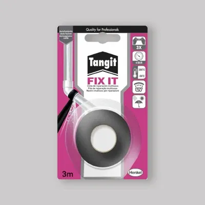 Nastro Tangit Multiuso Ripara Perdite Auto-Agglomerante "Fix It" 3 Mt - Blister