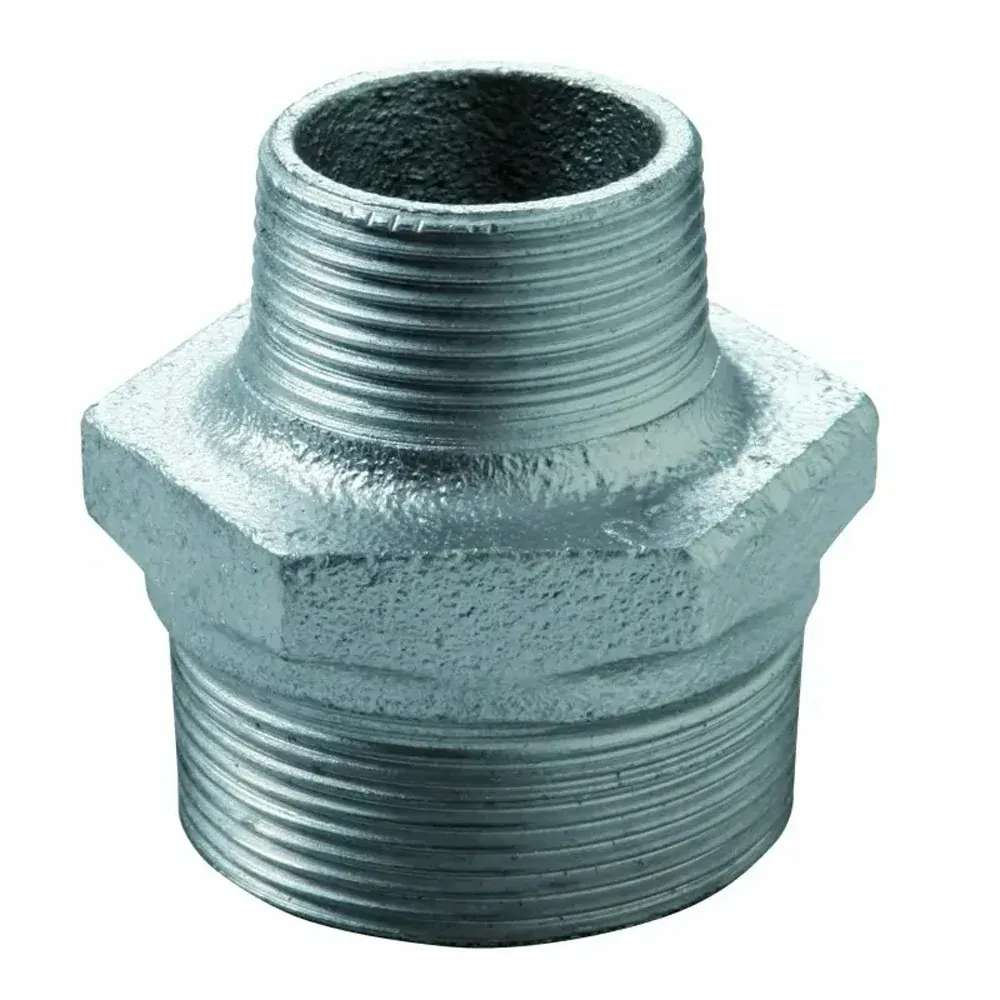 Niples Ridotto Ghisa Zincata 2"1/2X2"