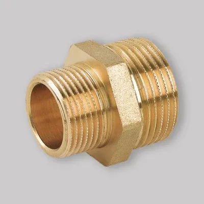 Niples Ridotto Mm Ottone Giallo 2"1/2X2"