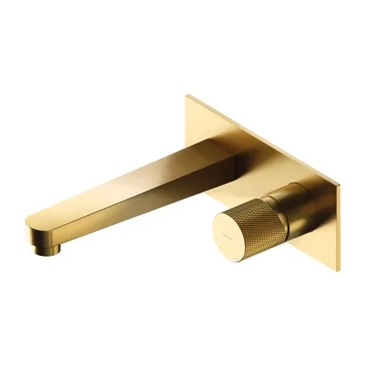 Omnires CONTOUR / Miscelatore da incasso per lavabo / Oro spazzolato