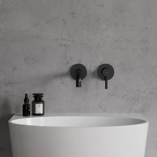 Omnires Y / miscelatore per lavabo da incasso / Nero semi-opaco