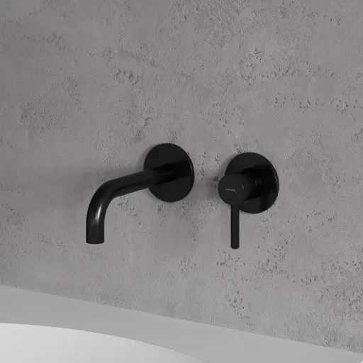Omnires Y / miscelatore per lavabo da incasso / Nero semi-opaco
