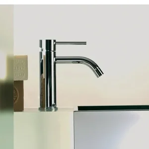 Paffoni LIG071KCR Light Miscelatore lavabo con scarico clic-clac - cromo