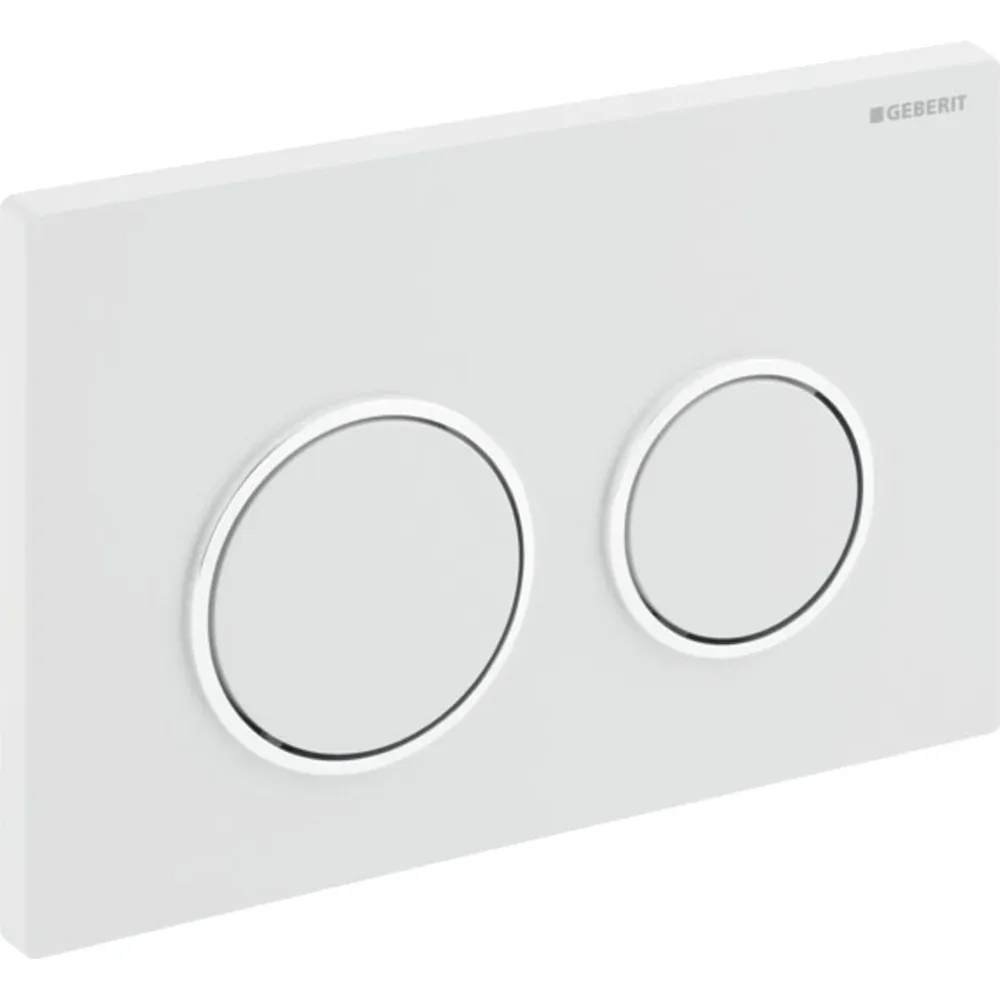 Placca Di Comando "Omega 20" Satinato/Cromato/Satinato*