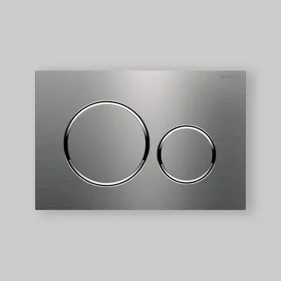 Placca Di Comando "Sigma 20" Acciaio Inox Spazzolato