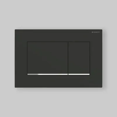 Placca Di Comando "Sigma 30" Anti Macchia Nero Opaco/Nero/Nero Opaco