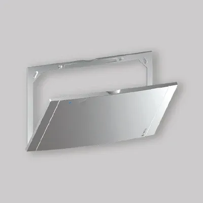 Placca Di Copertura E03 Per Collettore K4.3 Teco Nera Soft-Touch