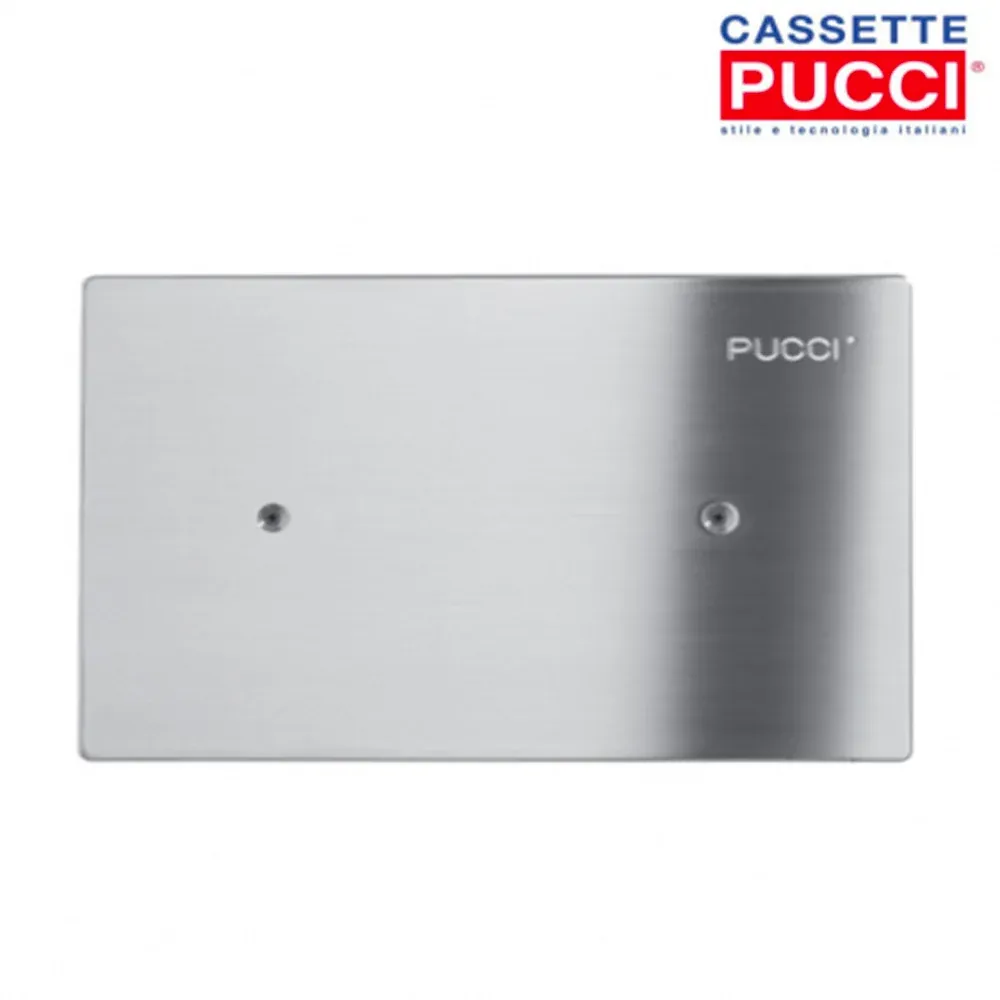 Placca Di Copertura Per Cassetta Incasso Sara Pneumatica Acciaio Inox