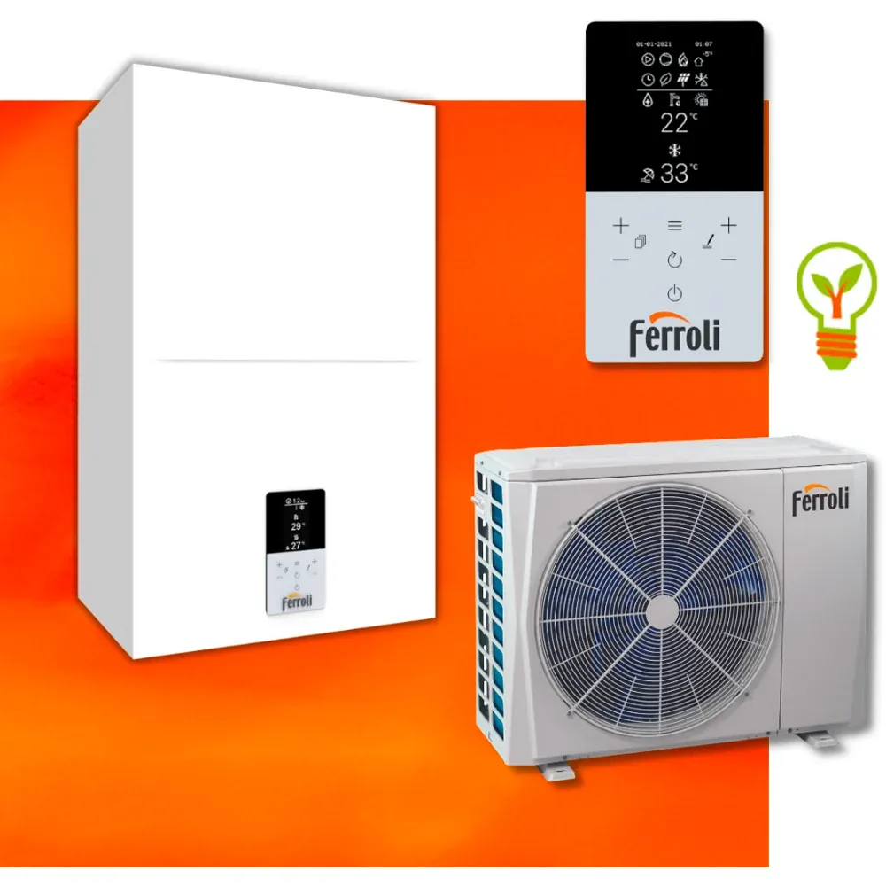 Pompa Di Calore Ibrida Reversibile Aria-Acqua "Omnia S 3.2 Hybrid C" 6 Kw