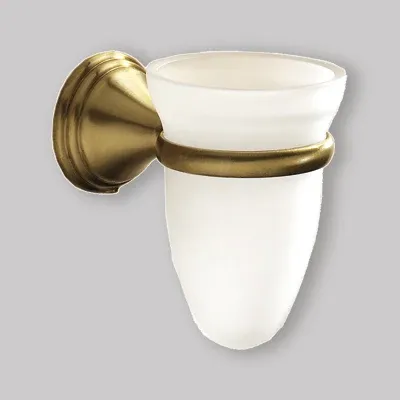 Portaspazzolini Romance Bronzo