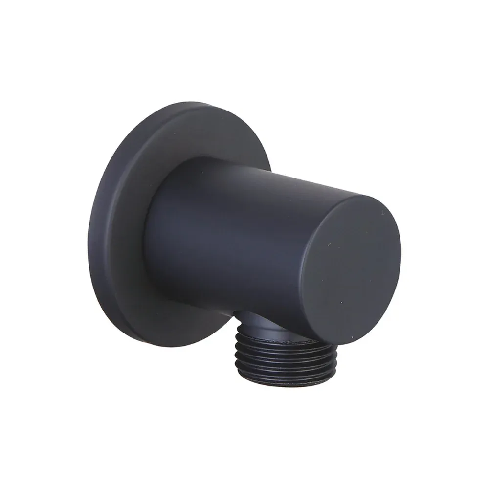 Presa Acqua Tonda Nero 1/2" - 1/2"