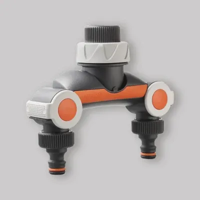 Presa Rubinetti Doppia Uscita Ø 3/4" 20-27 Mm