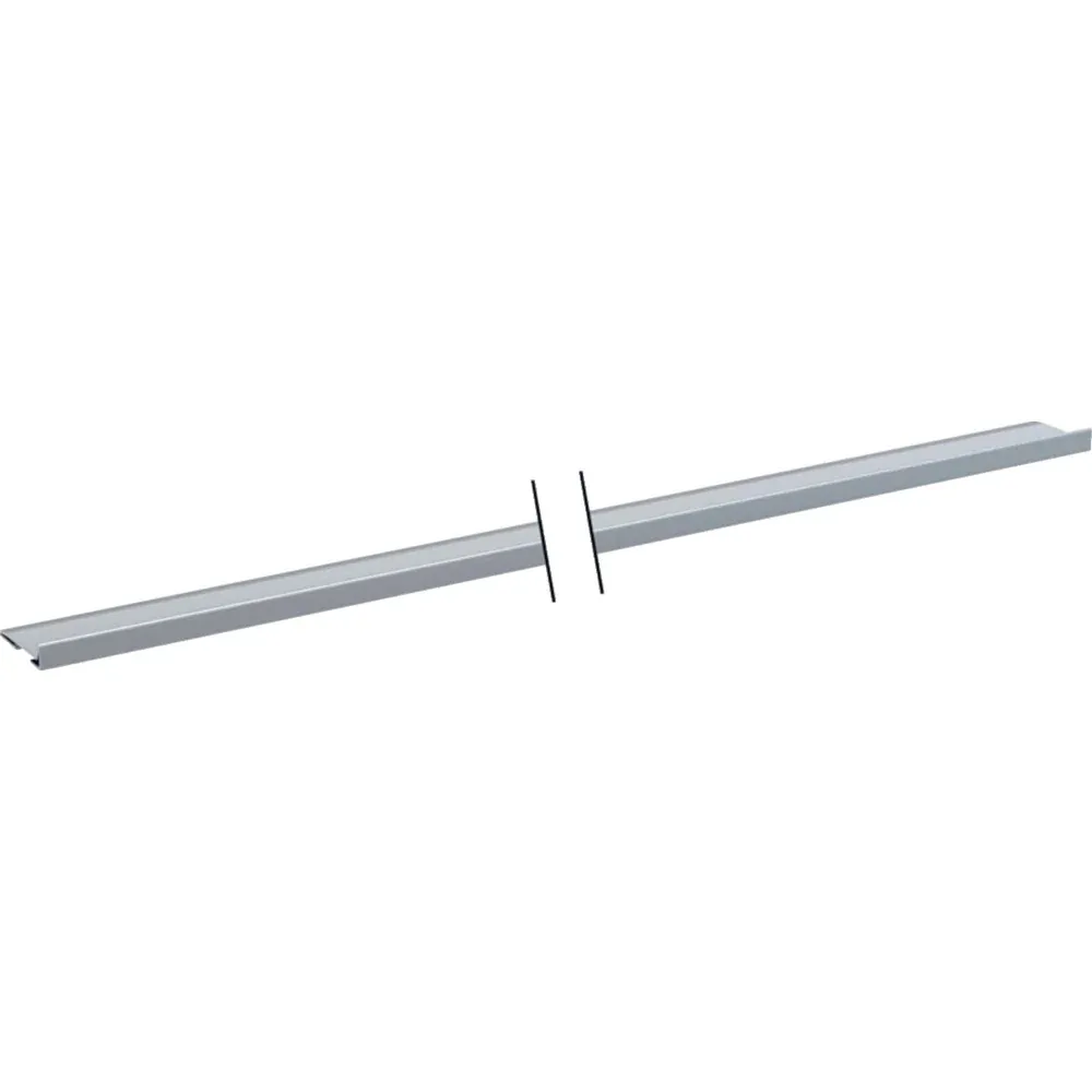 Profilo Collettore Per Scarico Parete Doccia 'Combifix' Acciaio Inox Spazzolato - 115 Cm